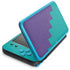 Purple Turquoise Zig Zag Nintendo 2DS XL (2017) Skin